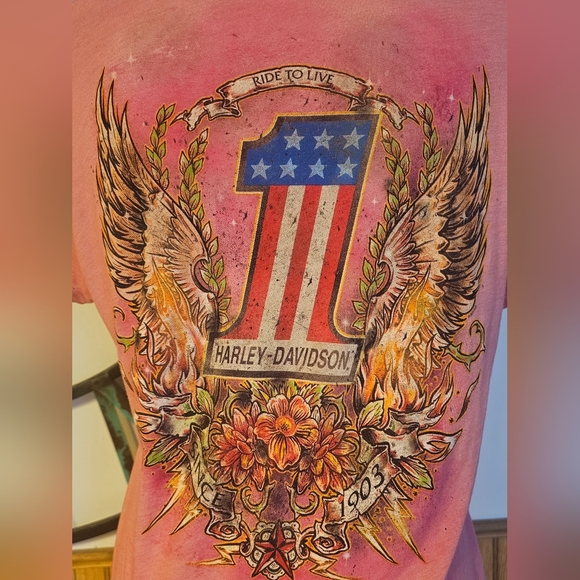 Harley-Davidson Women's tee - Picture 3 of 7